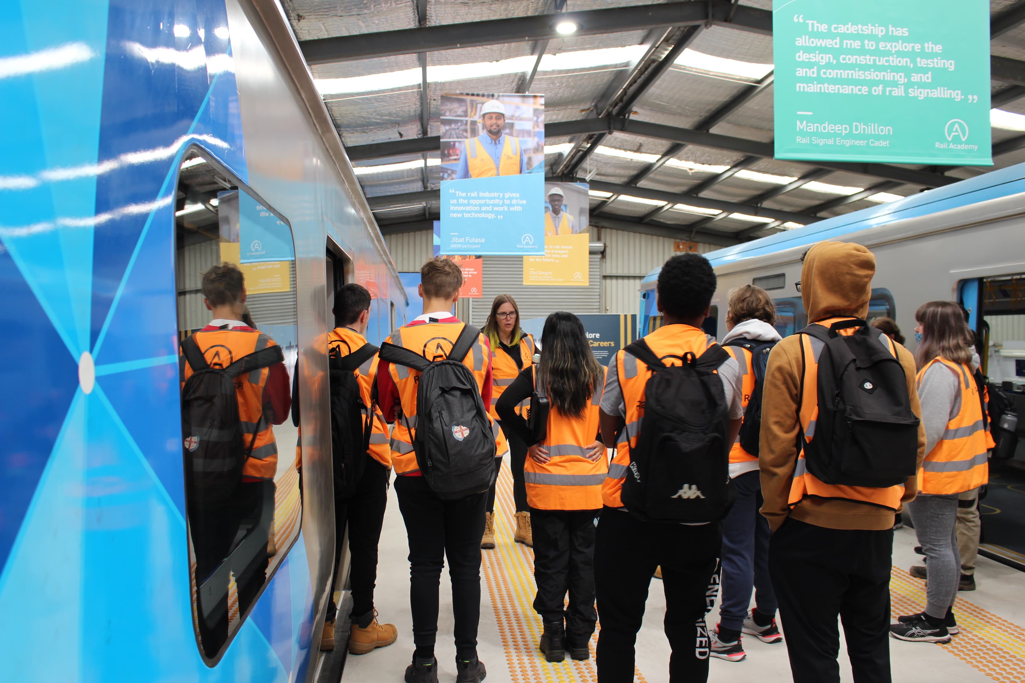 HCMT at Rail Academy Newport