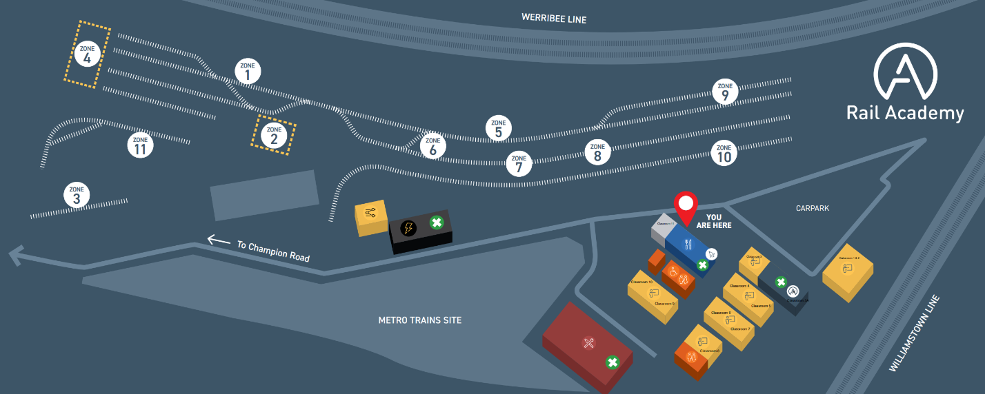 Map and Zones of RAN